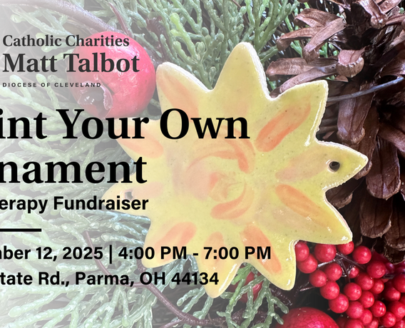 Paint Your Own Ornament | Art Therapy Fundraiser