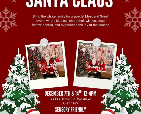 Sensory Friendly Santa Meet & Greet at Macy's Crocker Park