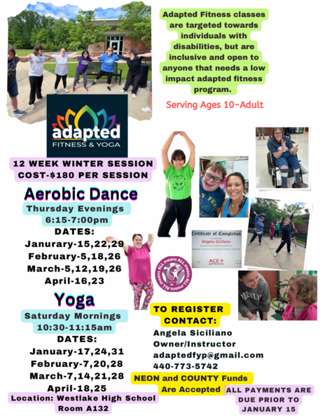ADAPTED FITNESS WINTER SESSIONS 