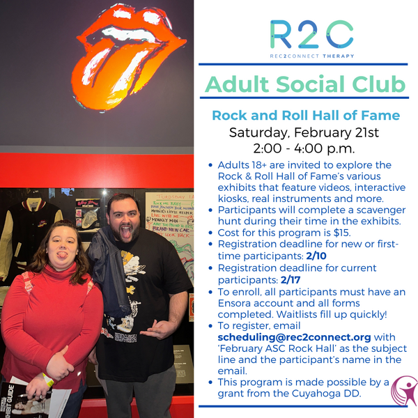 Rec2Connect's ASC Community Outing to the Rock Hall