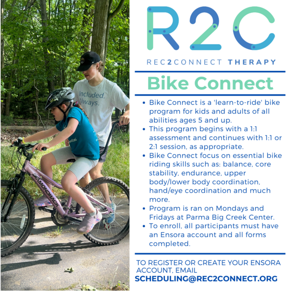 Rec2Connect's Bike Connect- Learn to Ride