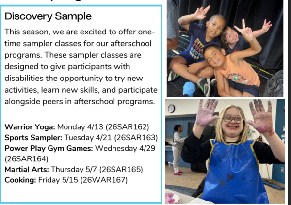 Discovery Sampler: Inclusive Afterschool Programs
