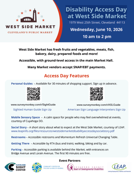 Disability Access Day at West Side Market