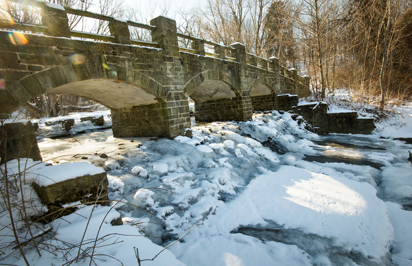 Map & Compass Snowflake Scavenger Hunt