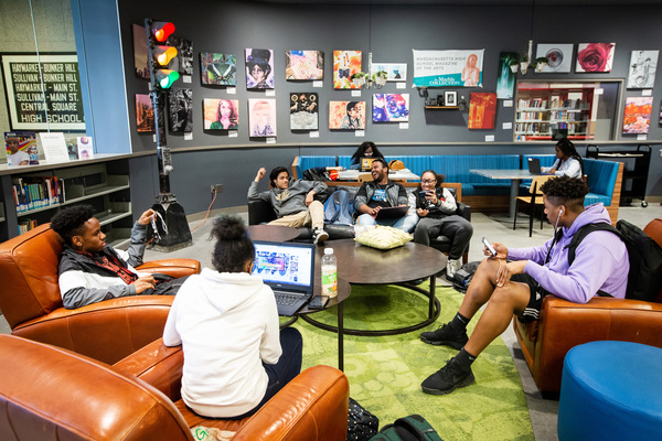 Westlake Porter Public Library: Adult Takeover of Teen Lounge 